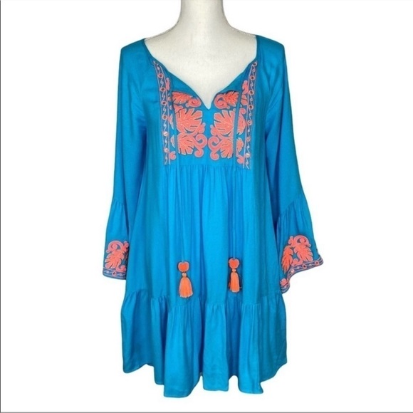Lilly Pulitzer Dresses & Skirts - Lilly Pulitzer Amisa Tunic Dress in Sparkling Blue
